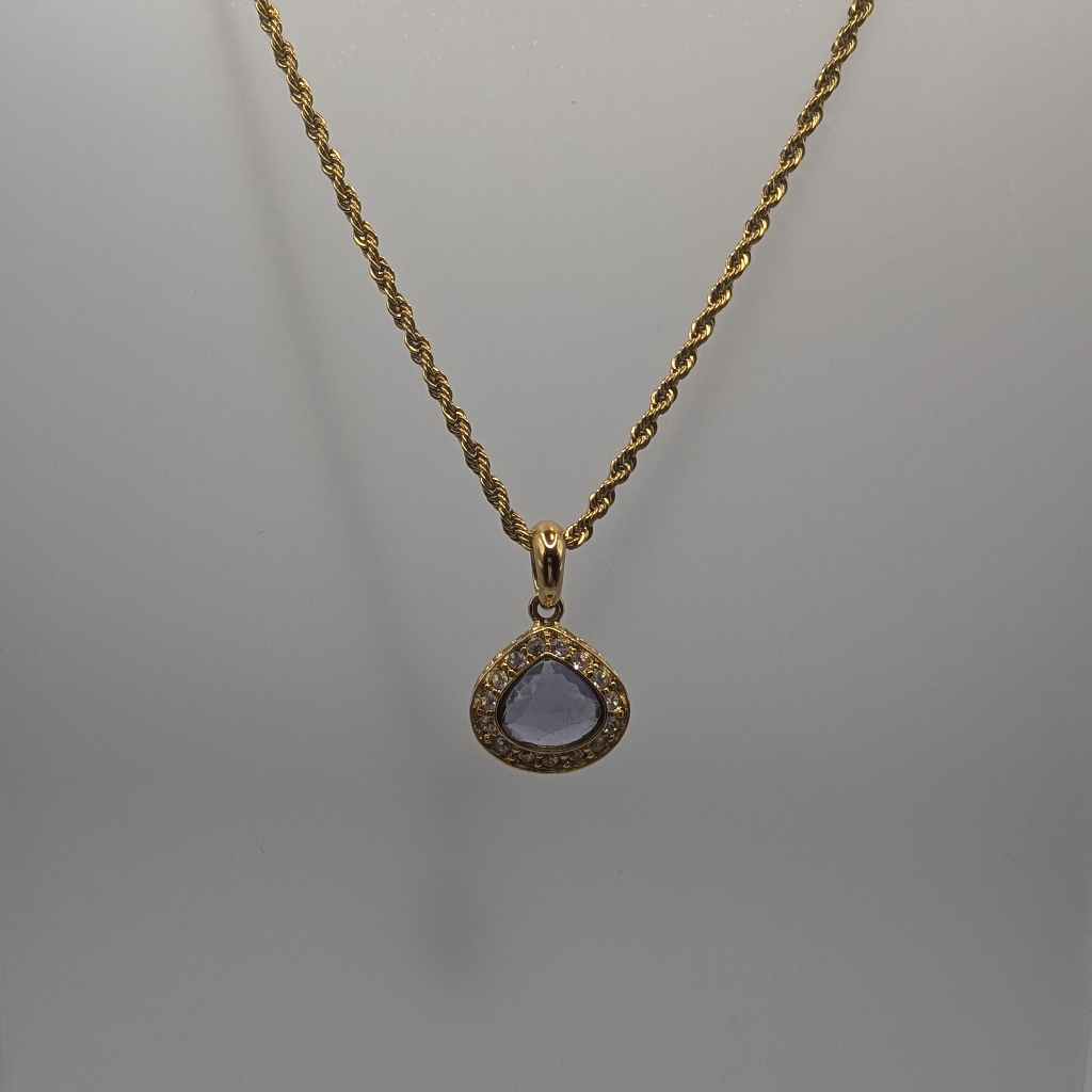 Vintage Gold Tone Nolan Miller Pendant 19$